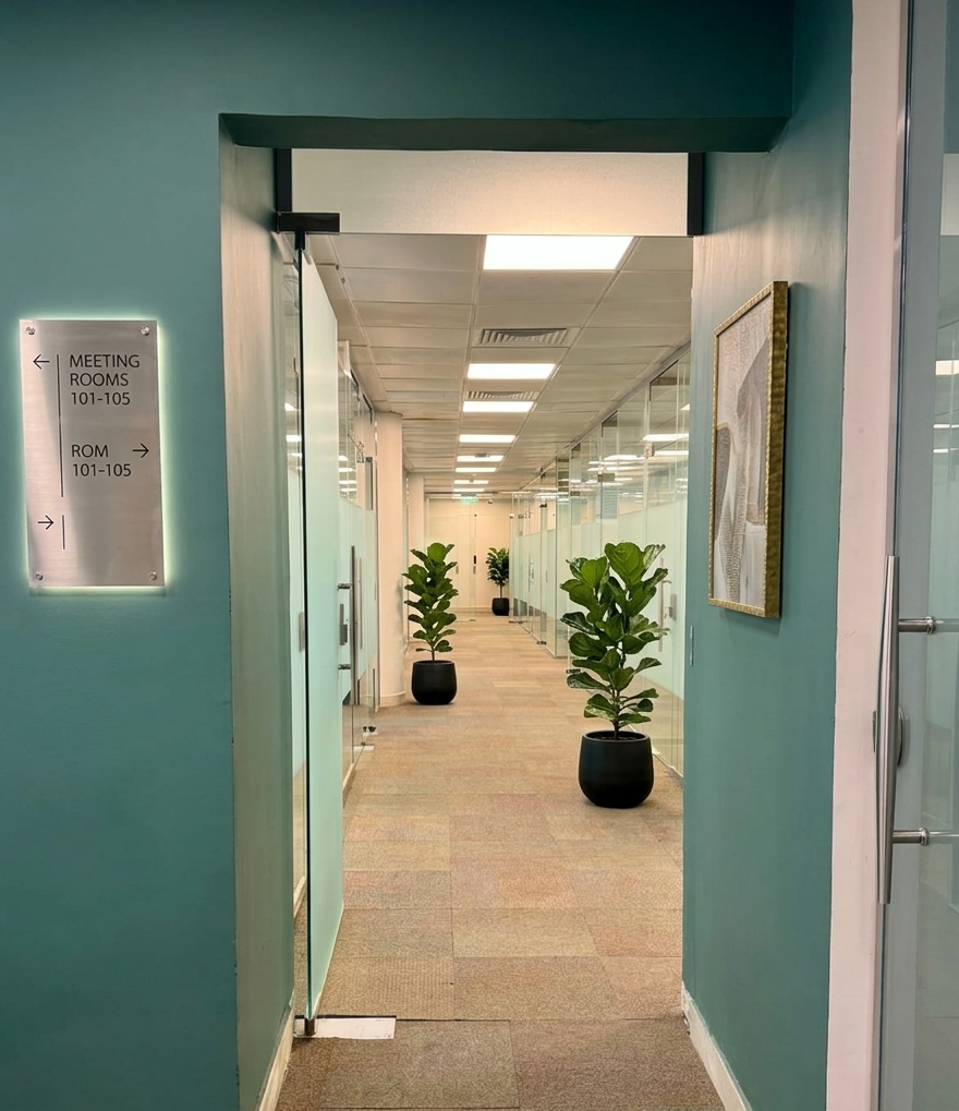 Information Corridor - ممر إرشادي